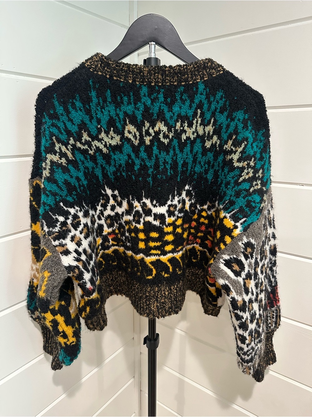 Anthropologie Pilcro Italian Yarn Chunky Knit Sweater Small NWT - Picture 4 of 15